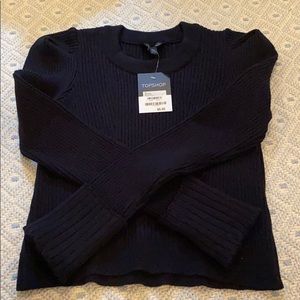 Navy TOPSHOP sweater